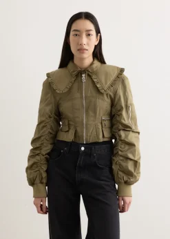 Duchesse Nylon Fitted Jacket