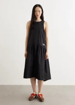 Duchesse Nylon Midi Dress