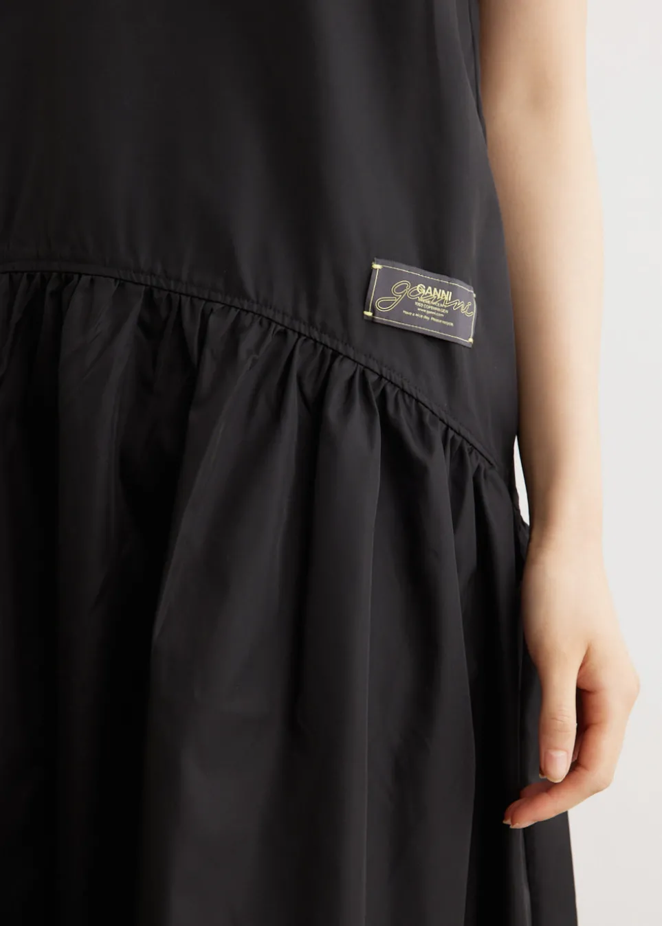 Duchesse Nylon Midi Dress