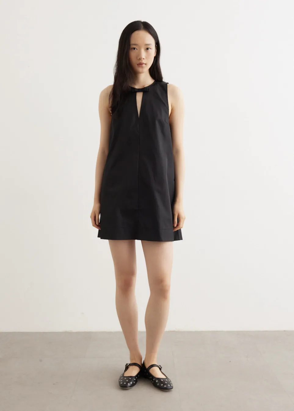 Duchesse Nylon Mini Dress