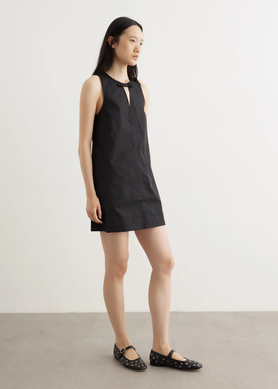 Duchesse Nylon Mini Dress