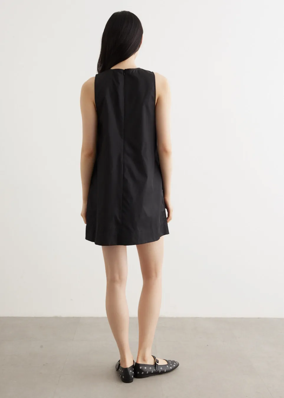 Duchesse Nylon Mini Dress