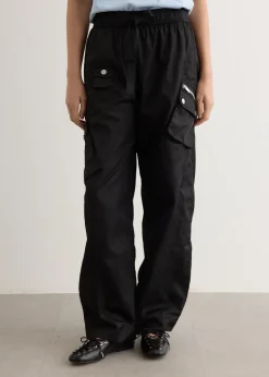 Duchesse Nylon Oversized Elasticated Pants