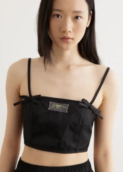 Duchesse Nylon Strap Top