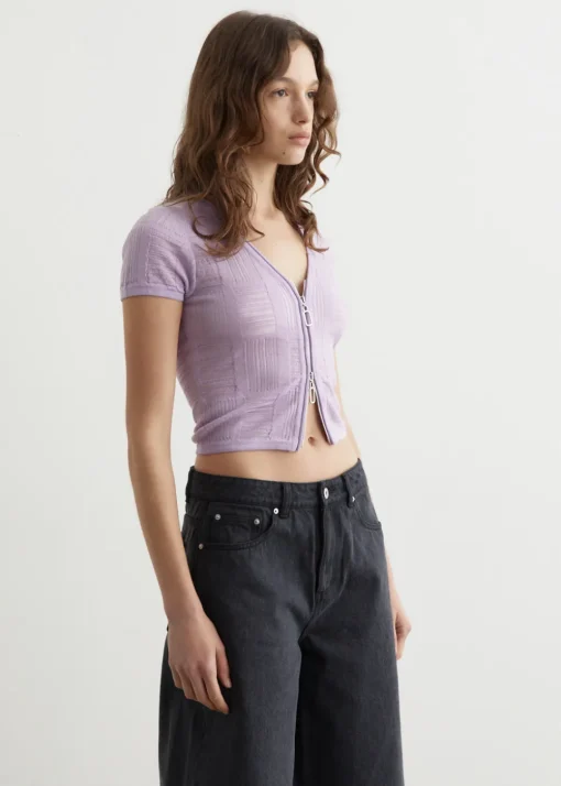 Eden Short Sleeve Knit Top