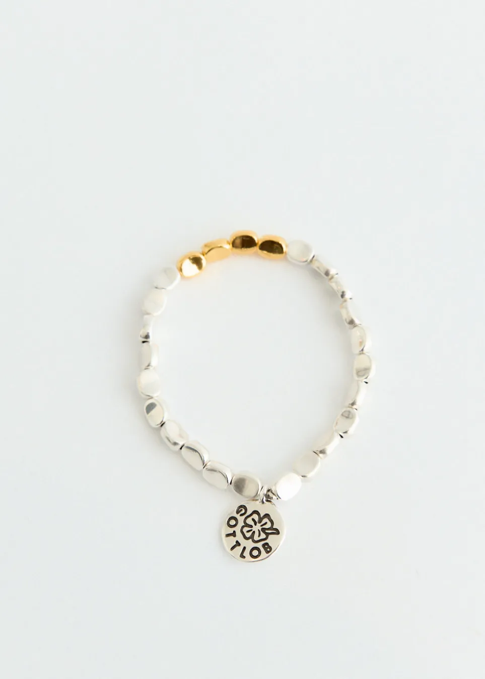 Edition 5 Silver Gold Bracelet