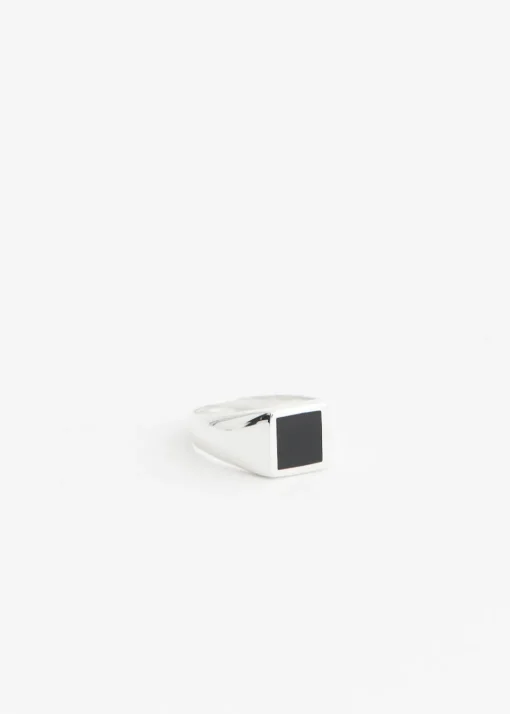 Enamel Square Signet