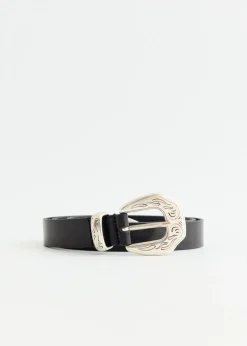 Engraved Western Belt