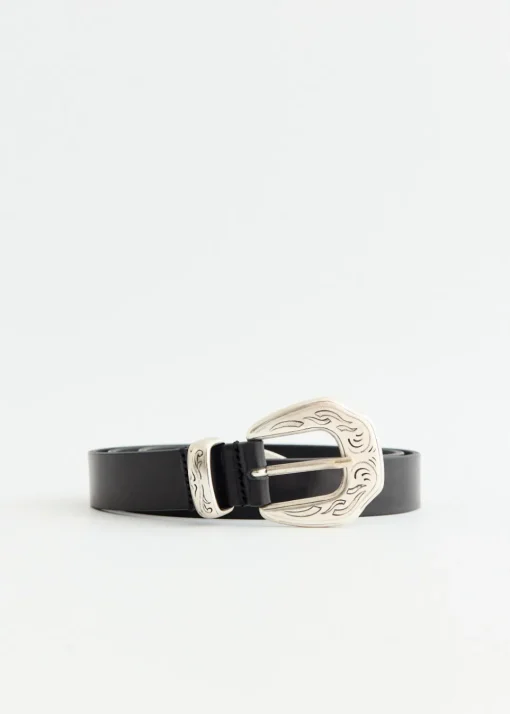 Engraved Western Belt