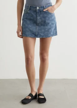 Envy Denim Mini Skirt