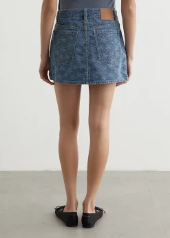 Envy Denim Mini Skirt