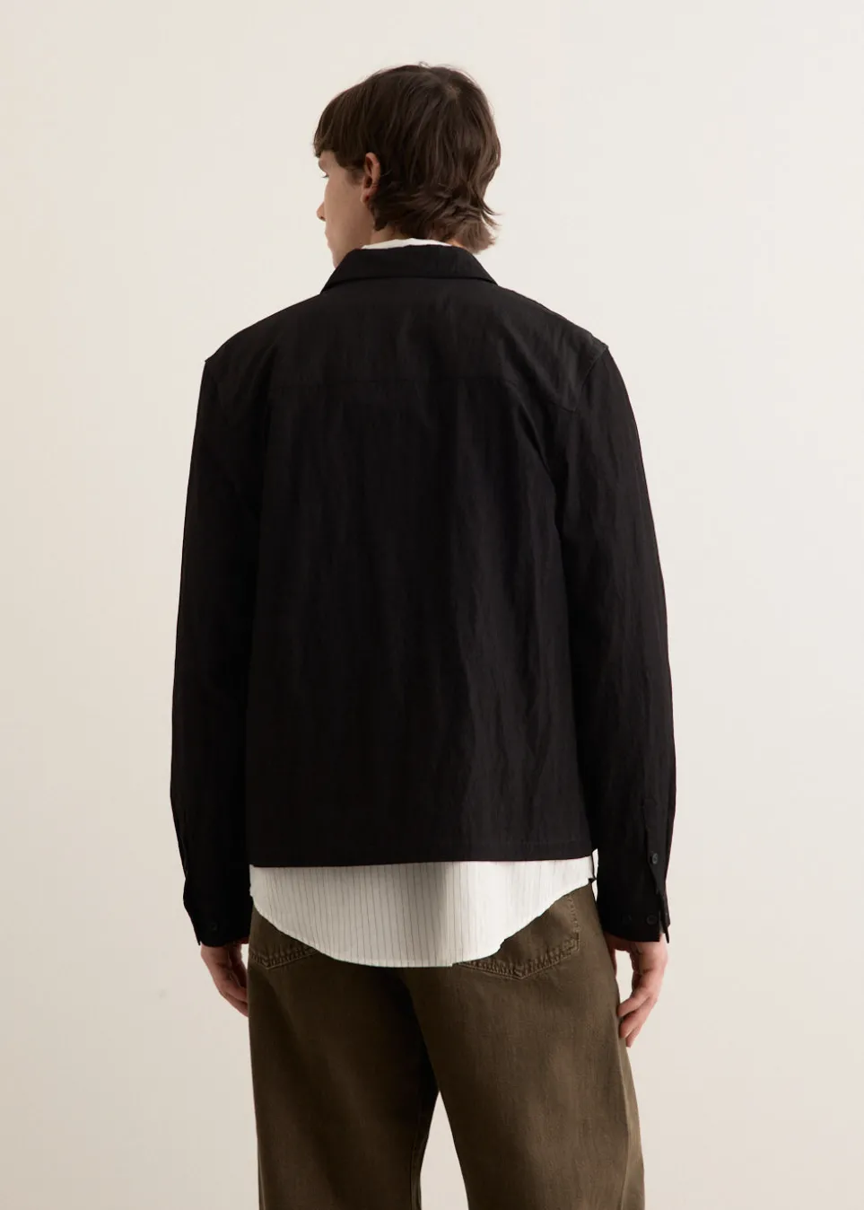 Erasure Zip Up Shirt