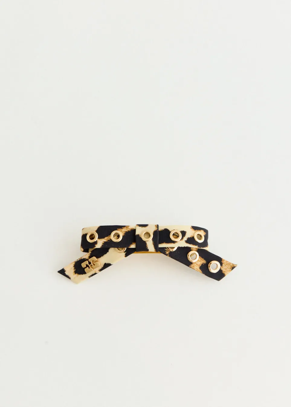Eyelet Bow Barrette