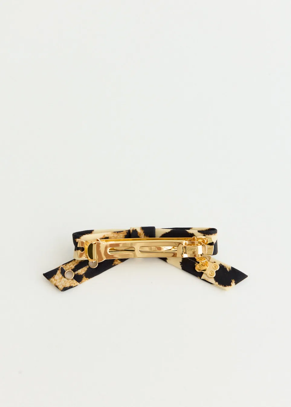 Eyelet Bow Barrette