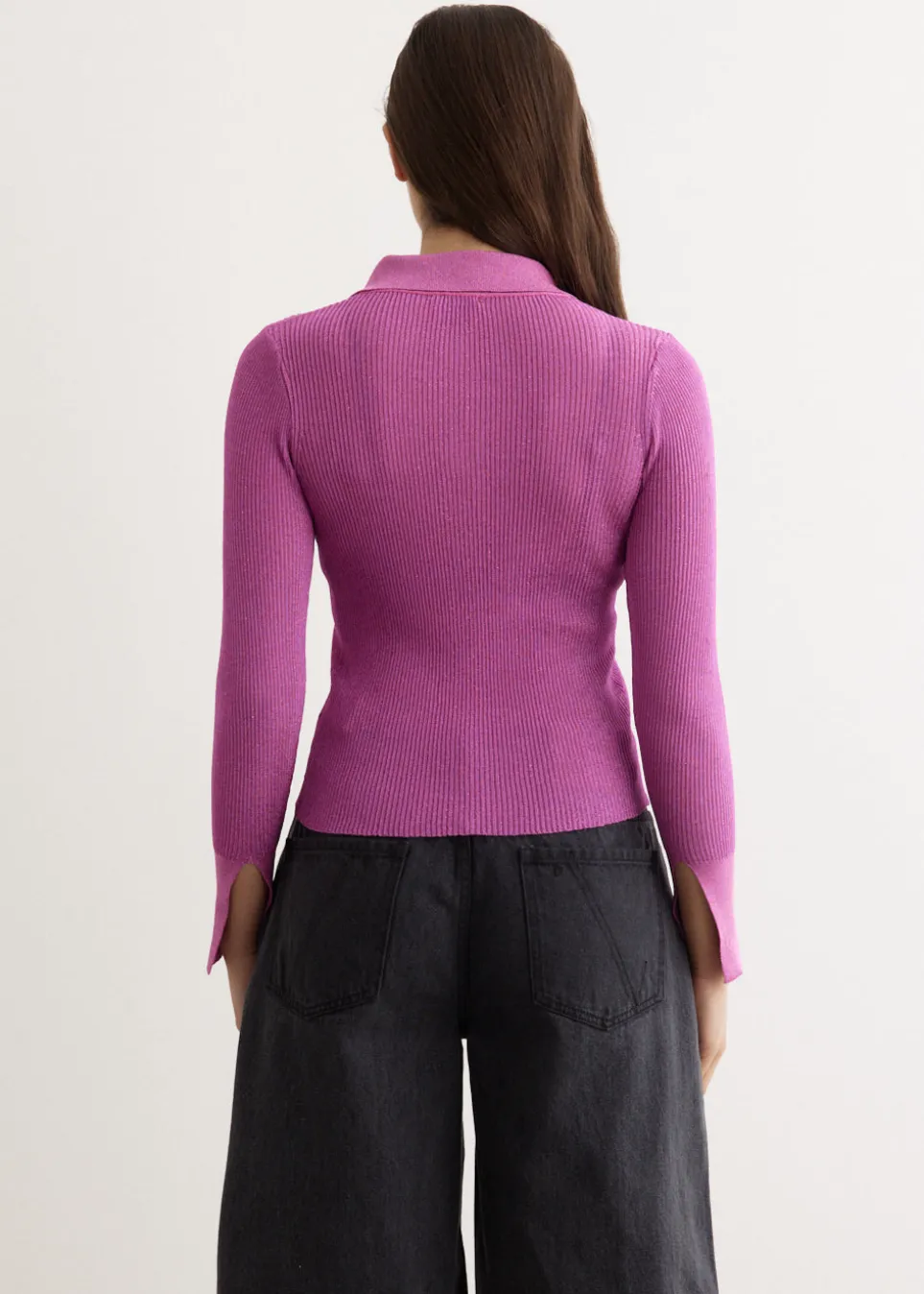 Eyre Knitted Lurex Shirt