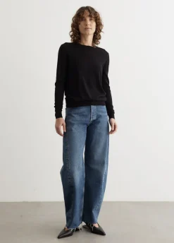 Fine Crew-Neck Knit