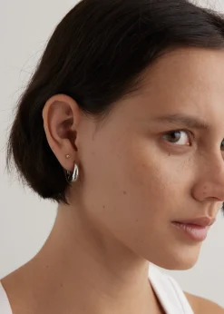 Flat Hoop Earrings