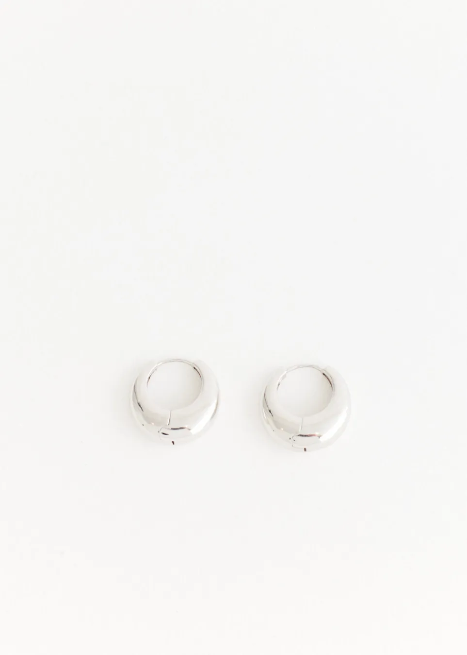 Flat Hoop Earrings