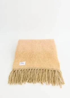 Fog Mohair Scarf