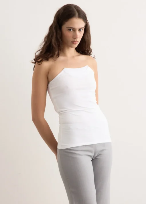 Folded Crew Top