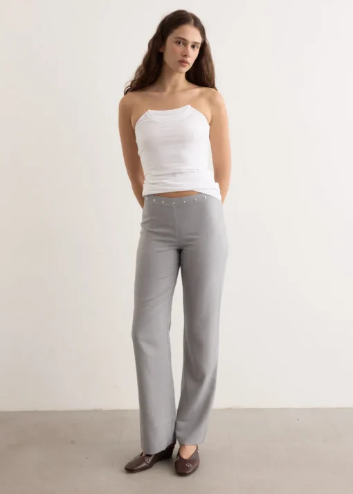 Folded Crew Top