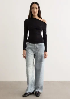 Fracture Off Shoulder Top