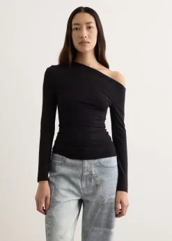 Fracture Off Shoulder Top