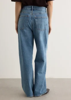 Franka Pleat Baggy Jeans