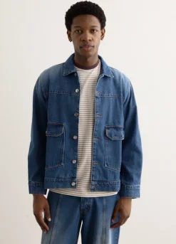 Full Button Denim Jacket