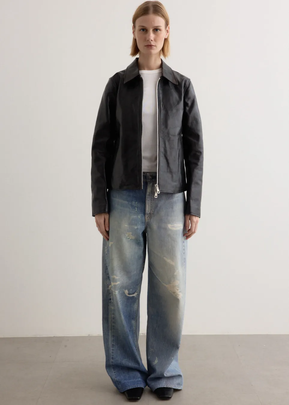 Full Cut Digital Print Denim Jeans