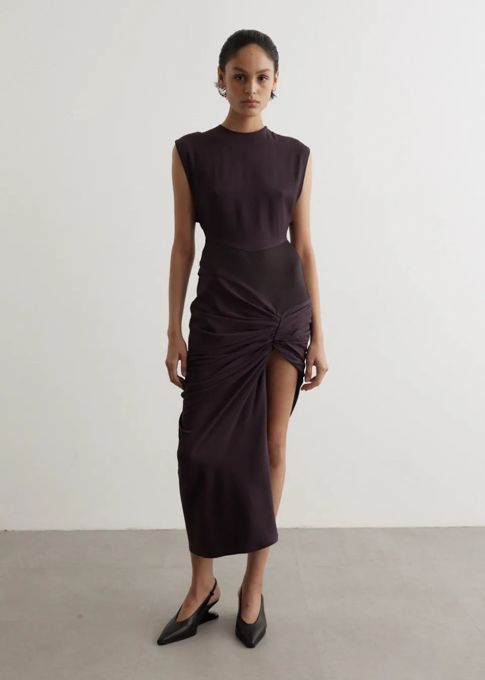 Fusion Ruched Micro Dress