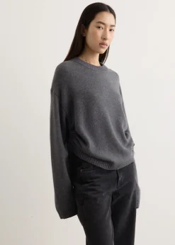 Future Wool Mix Oversized O-Neck Jumper