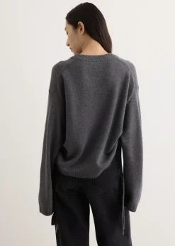 Future Wool Mix Oversized O-Neck Jumper