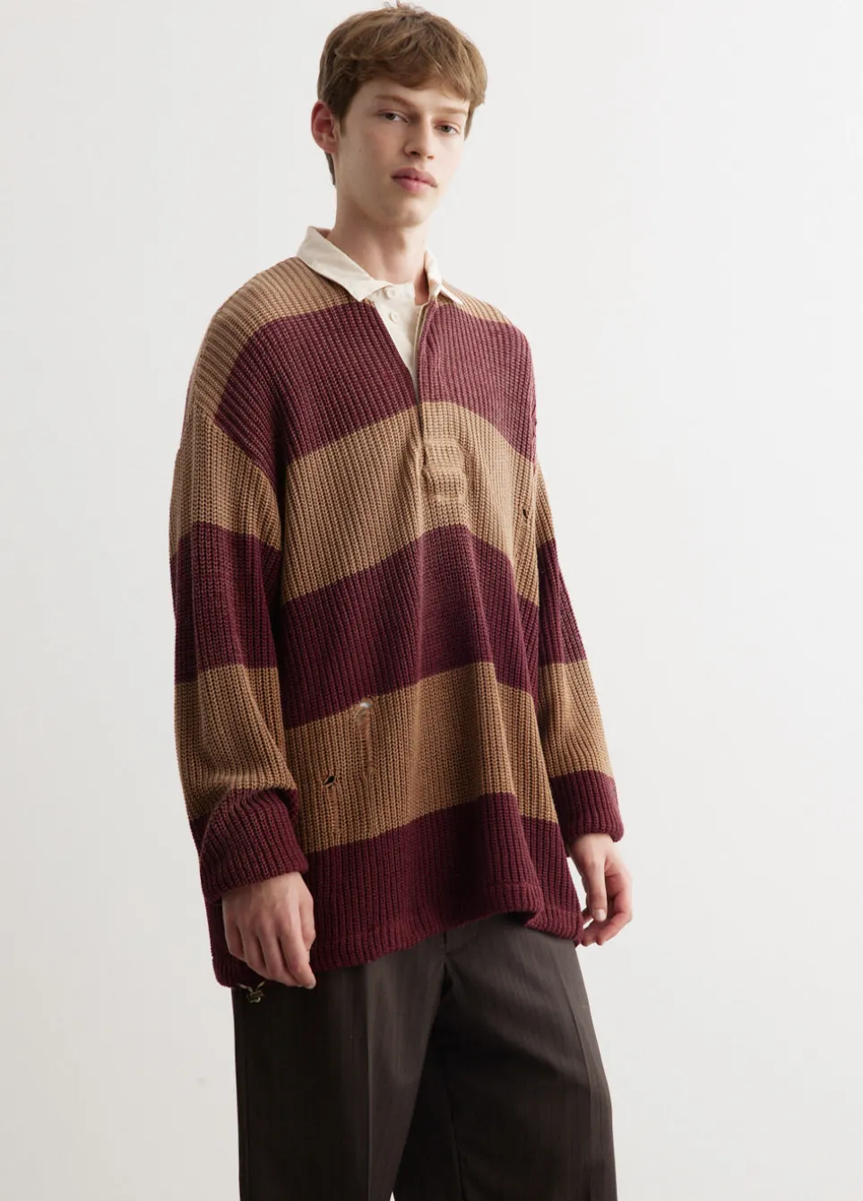 5G Cotton Knit Rugger Shirt