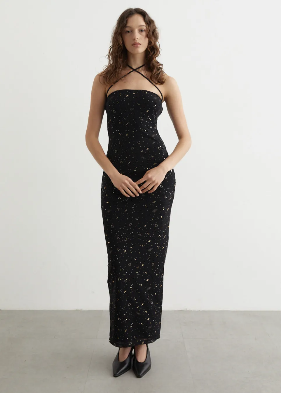 Galaxy Dress And Shrug