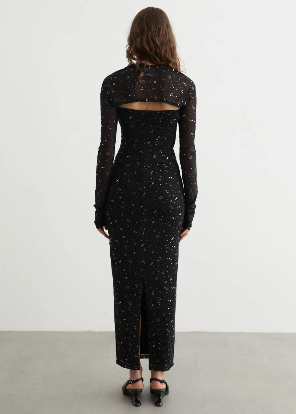 Galaxy Dress And Shrug