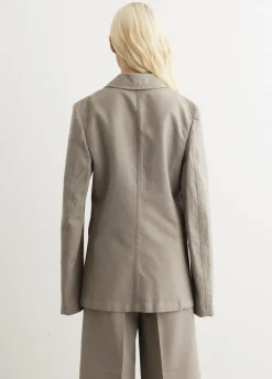 Garment Dyed Cotton Blazer