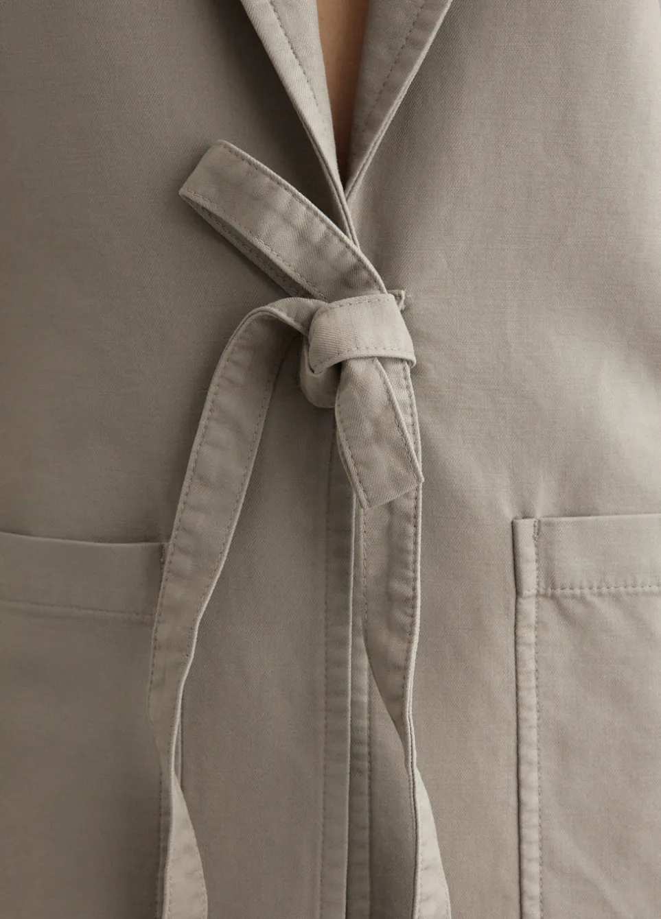 Garment Dyed Cotton Blazer