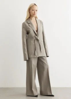 Garment Dyed Cotton Blazer