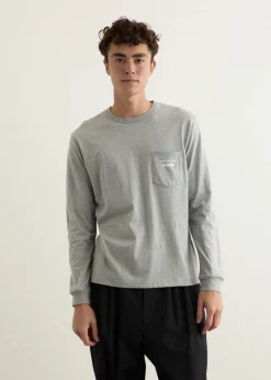 Garment Print Long-Sleeve T-Shirt