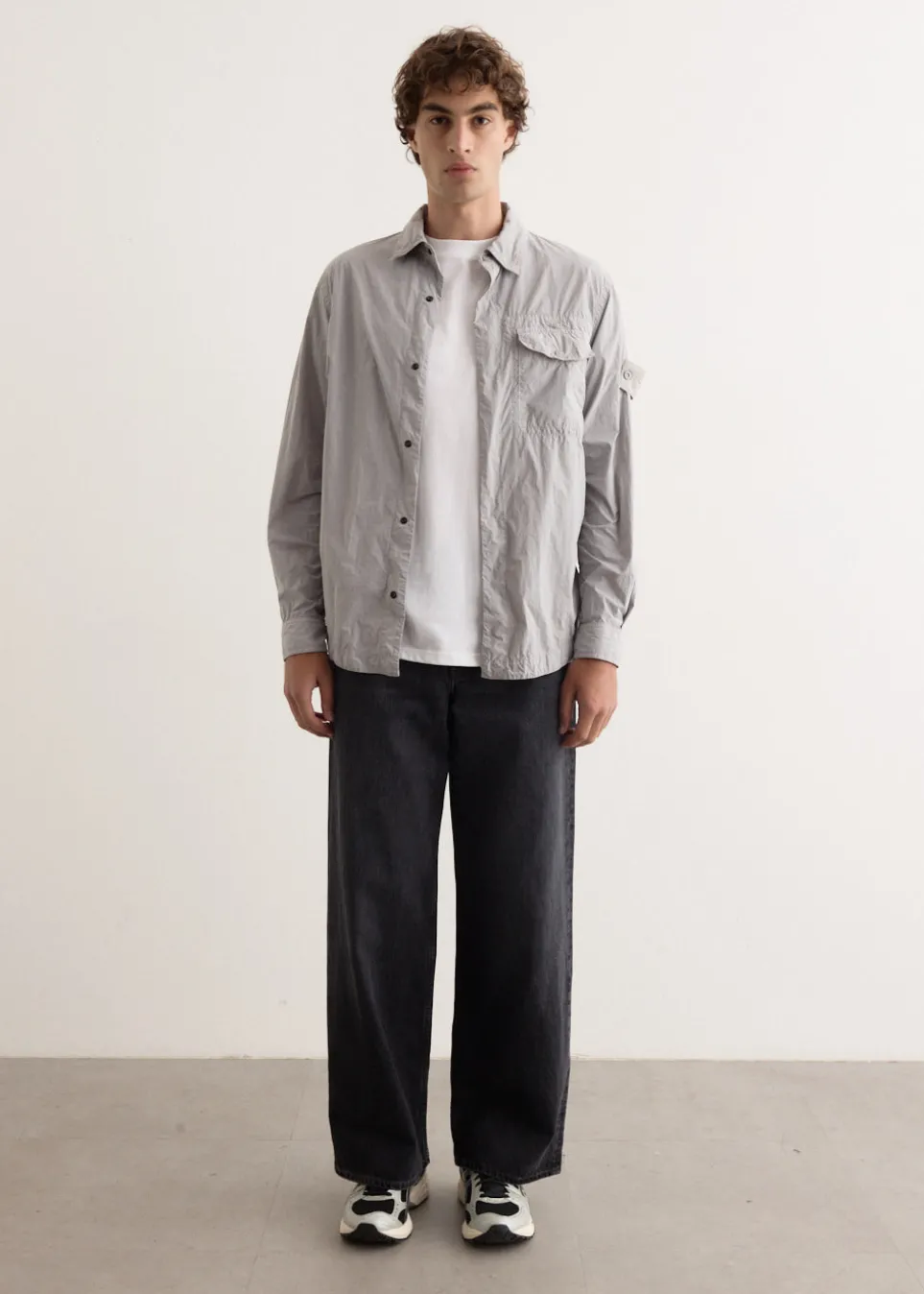 Ghost Overdyed Nylon Tela Overshirt