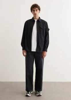 Ghost Overdyed Nylon Tela Overshirt