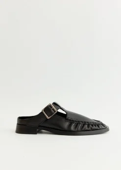Gianna Buckled Mules
