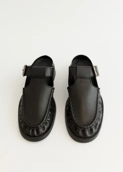 Gianna Buckled Mules