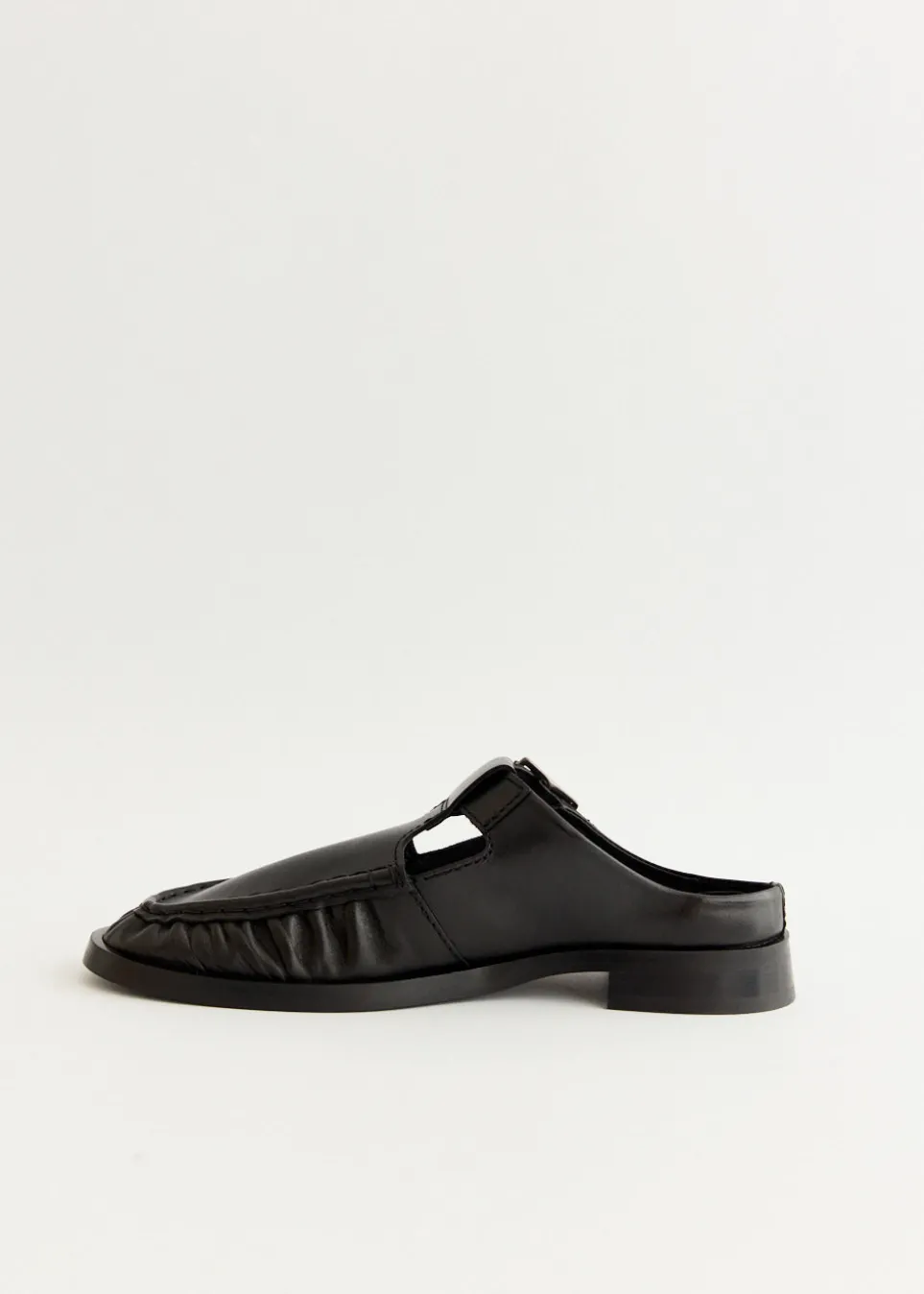 Gianna Buckled Mules