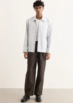 Gradient Stripe Overshirt