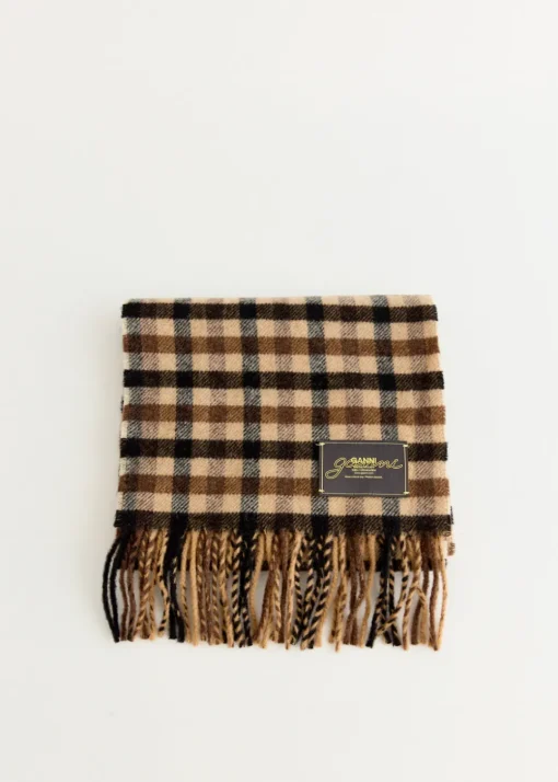 Graphic Wool Scarf