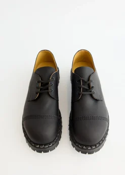 Greasy Steel Toe Capped Gibson Shoes