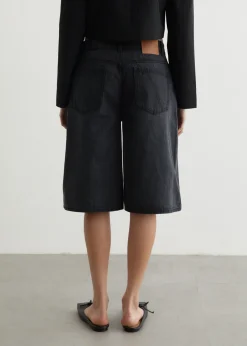 Grenade Longline Denim Shorts