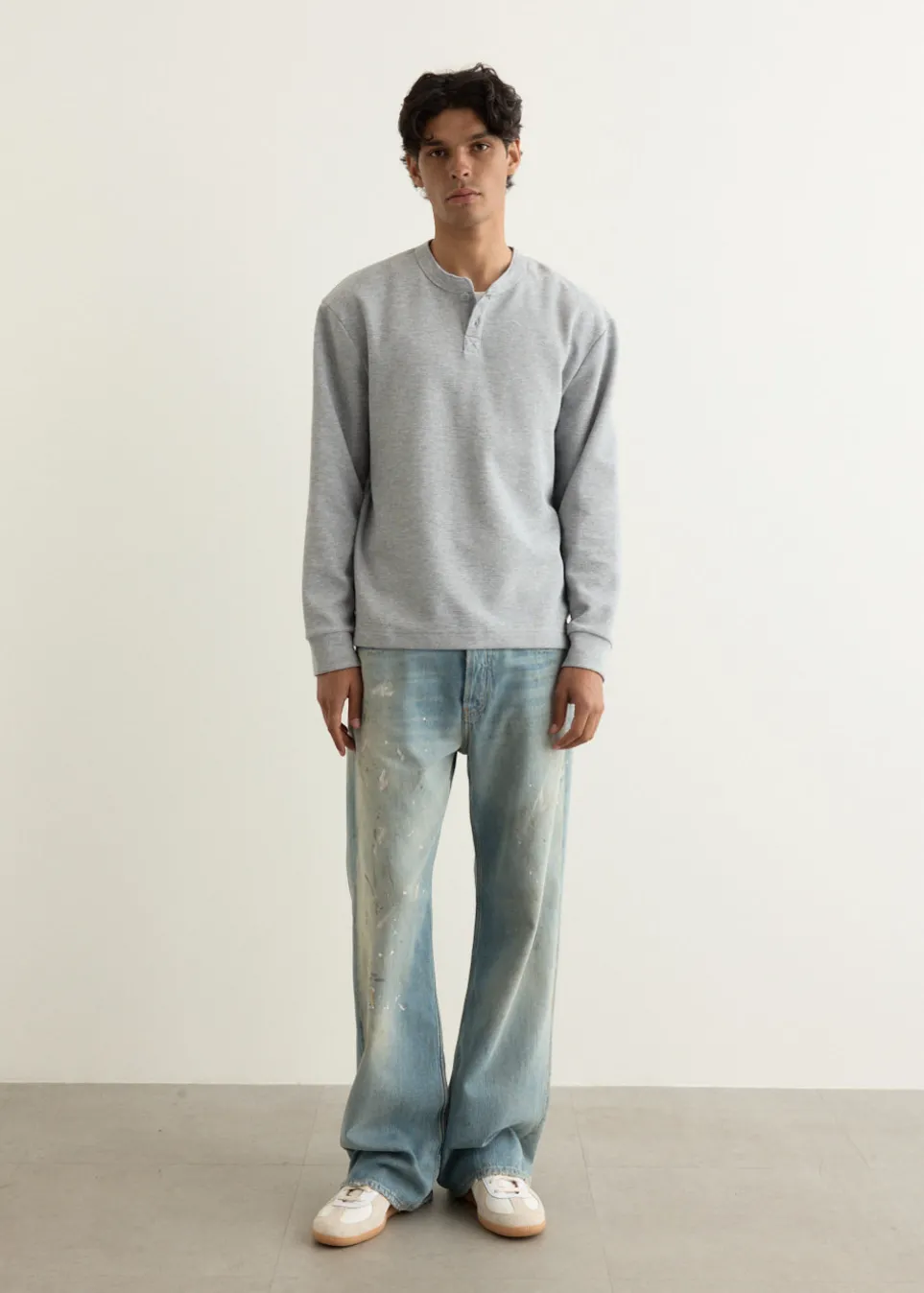 Haul Boxy Henley T-Shirt